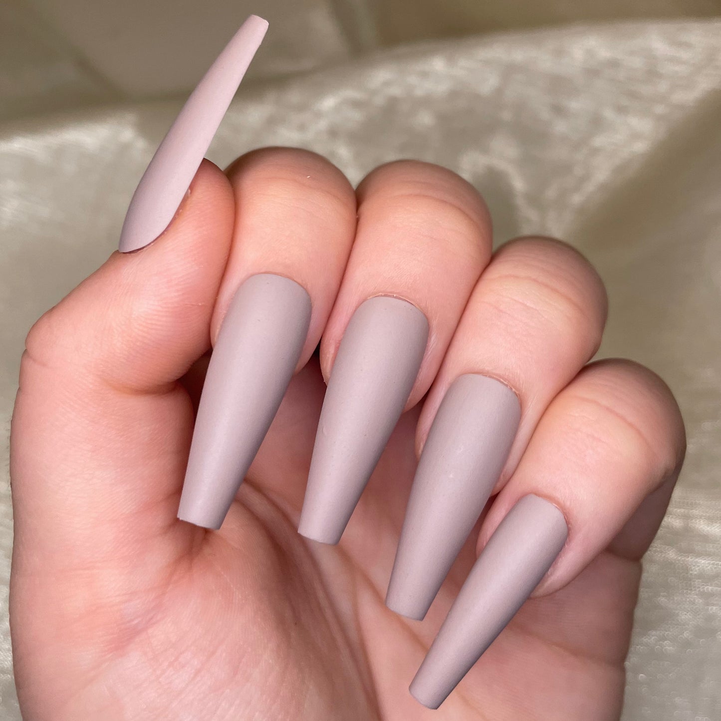Matte Nude Stilettos