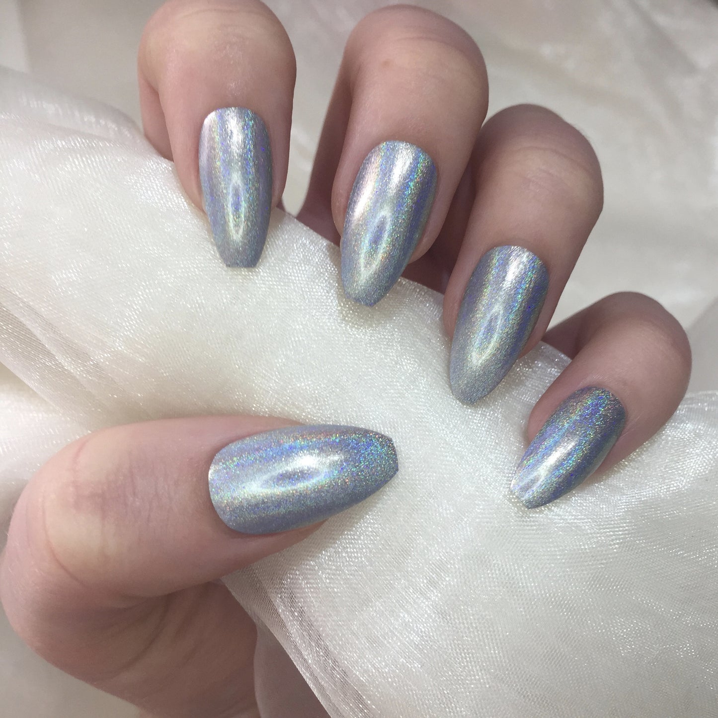 Silver Holographic Coffins