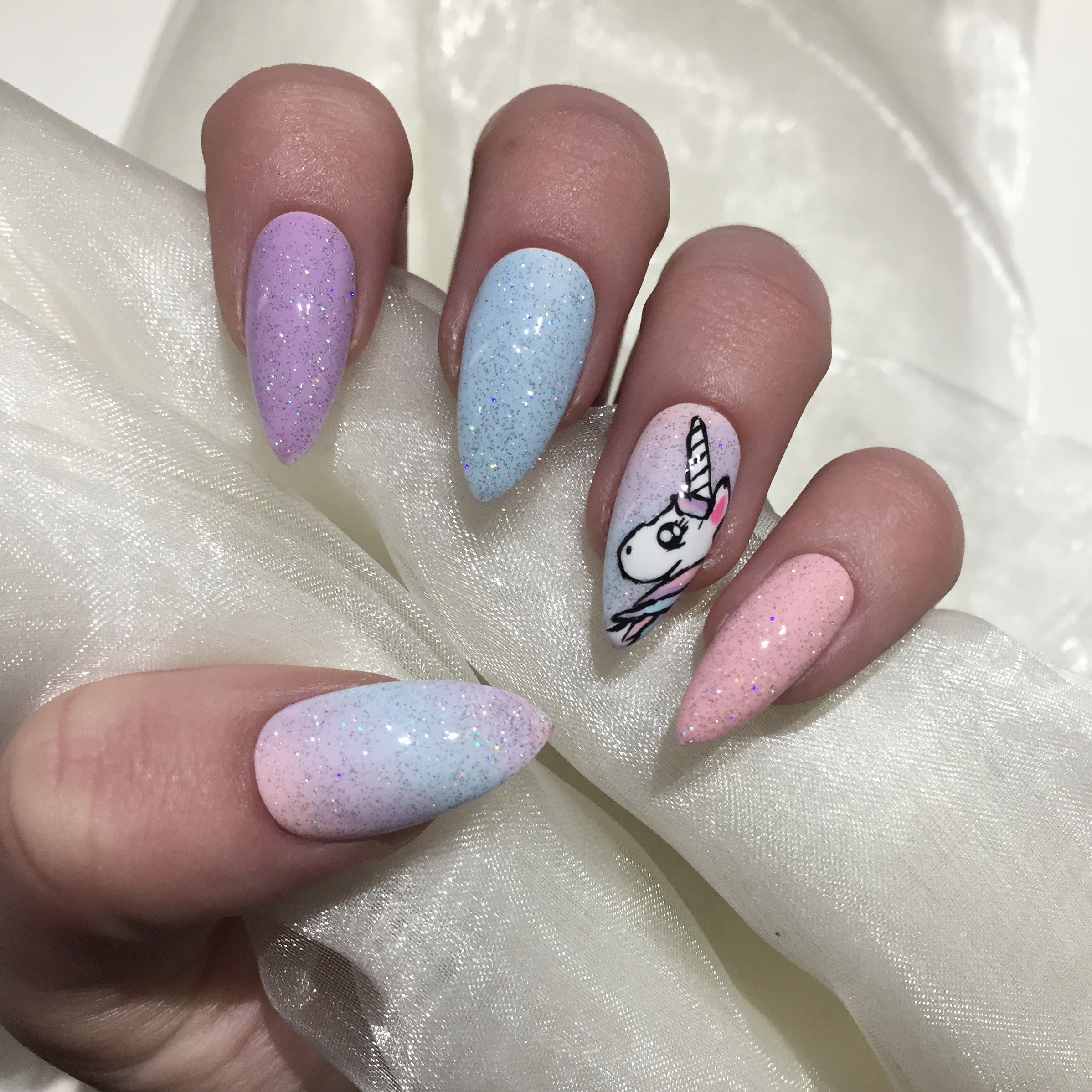 Mystical Unicorn Nails Designs for a Fairytale-Inspired Look