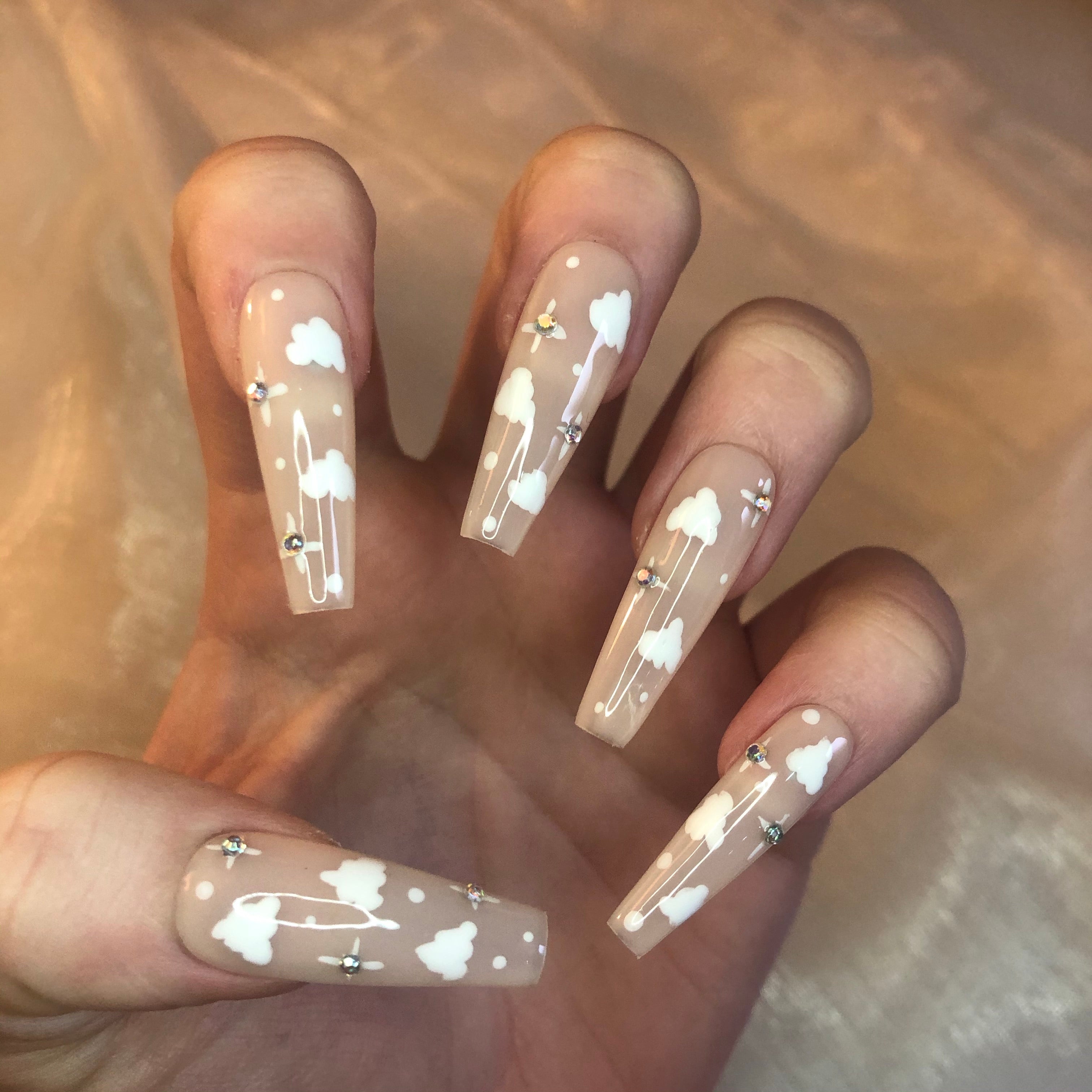 How to file ballerina nails? Video tutorial and 20+ nail art ideas on the  trendiest 2023 shape!